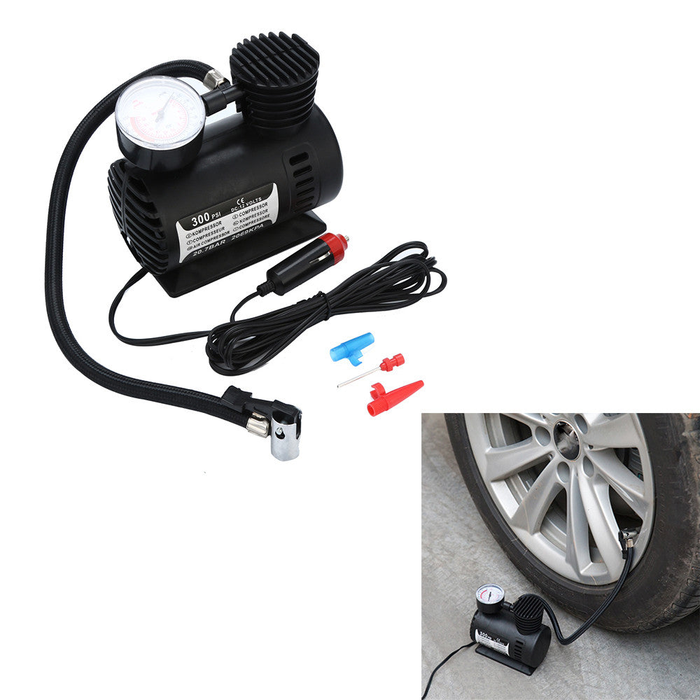 Dropship Car Tire Inflator Pump Portable Car Air Compressor