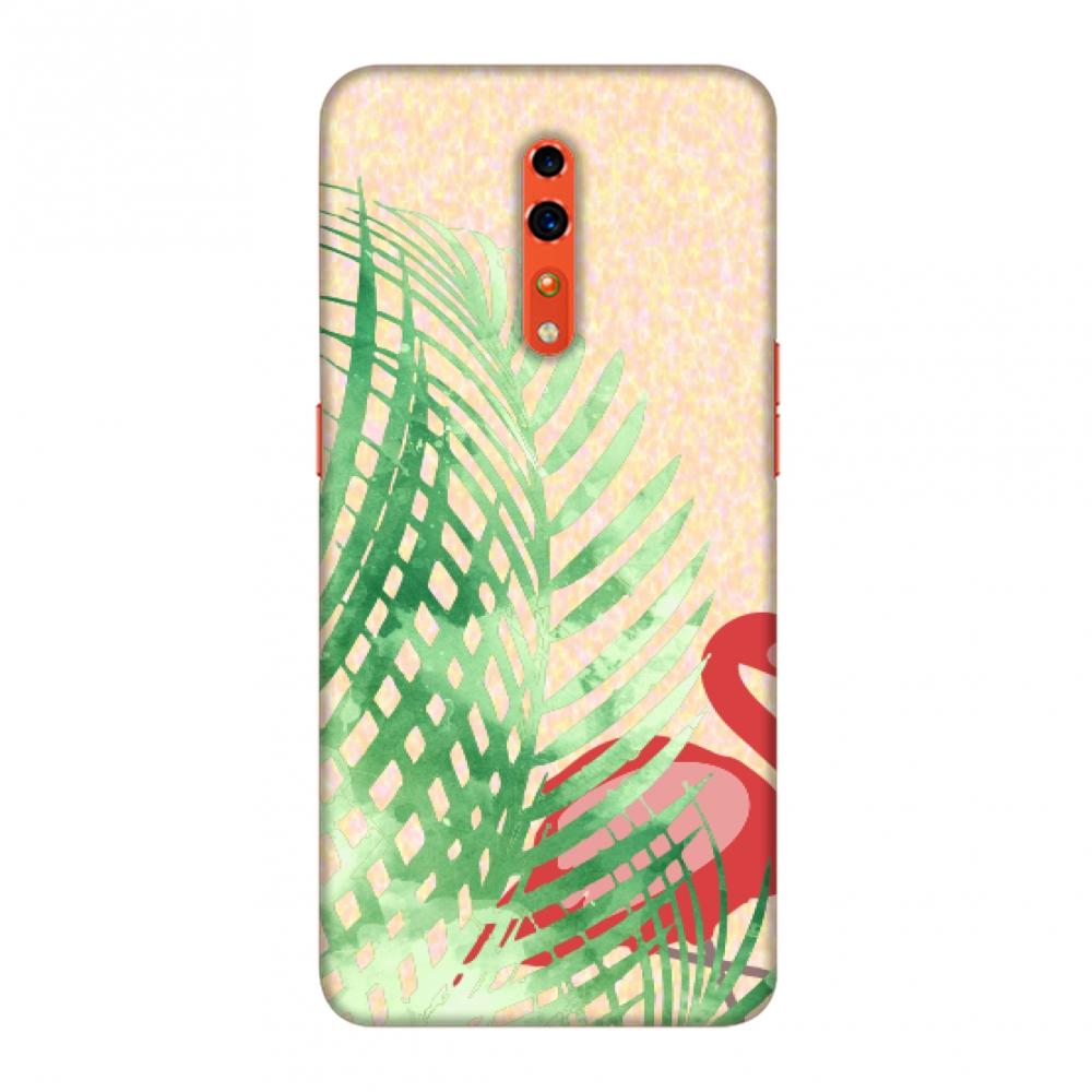 Hidden Beast - Red Slim Hard Shell Case For Oppo Reno Z