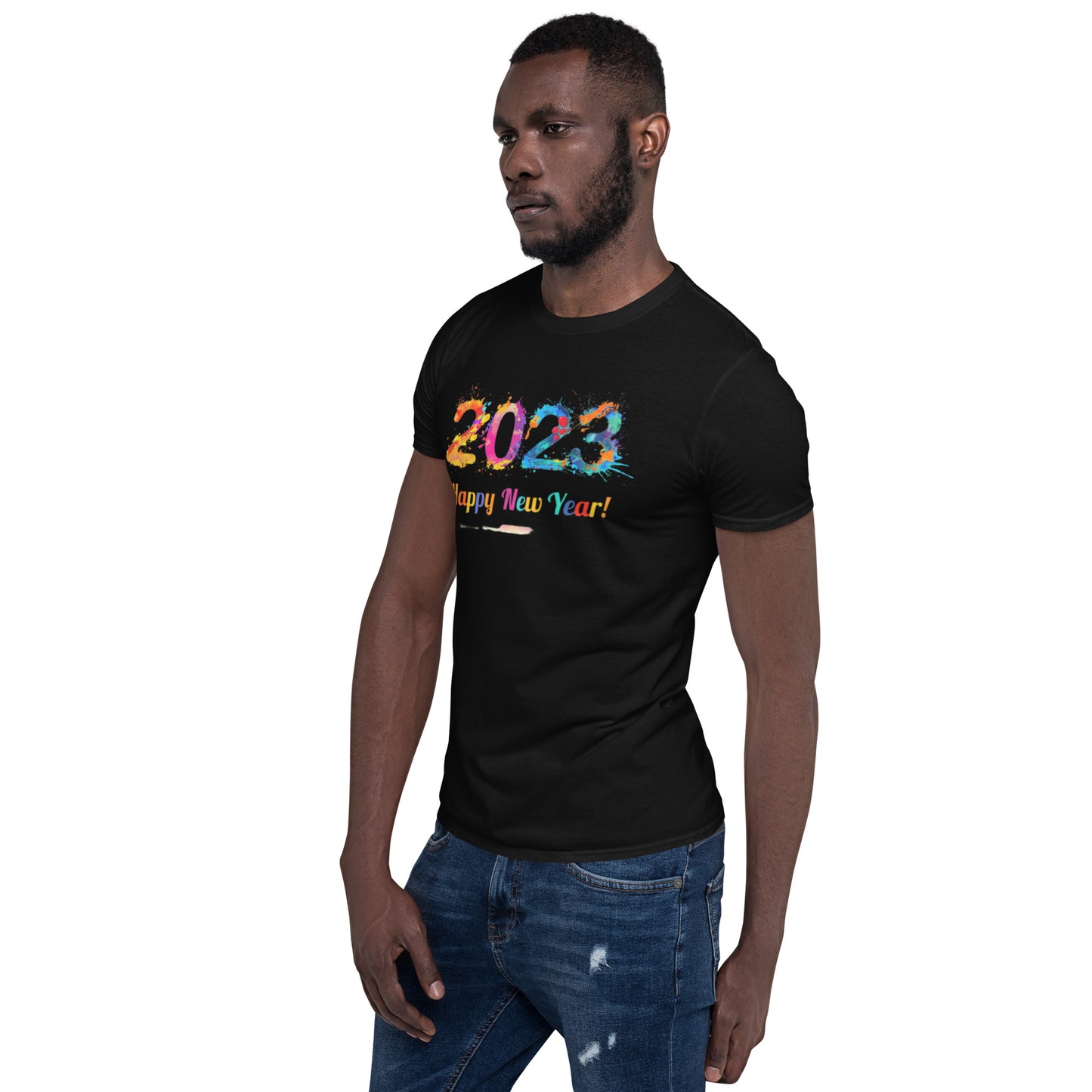 Happy New Year 2023: Short-Sleeve Unisex T-Shirt