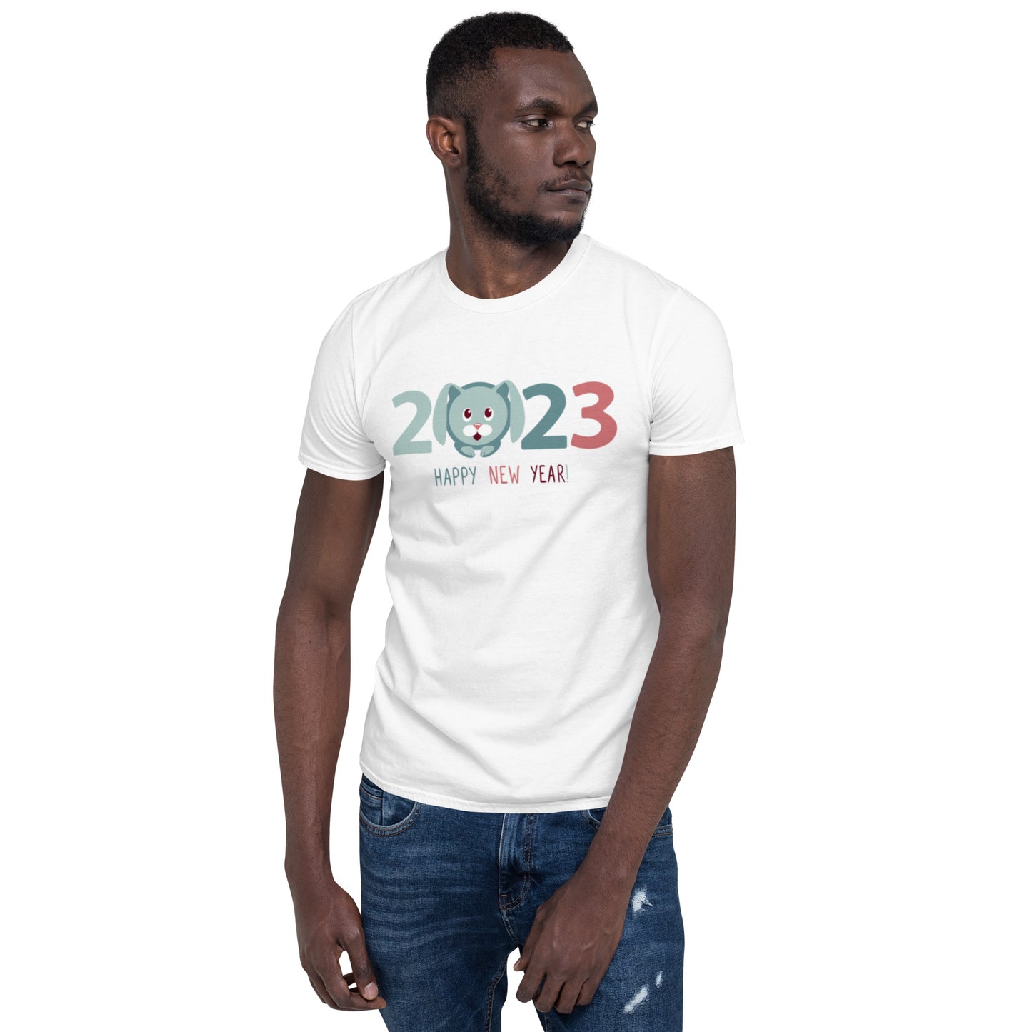 Happy New Year 2023: Short-Sleeve Unisex T-Shirt