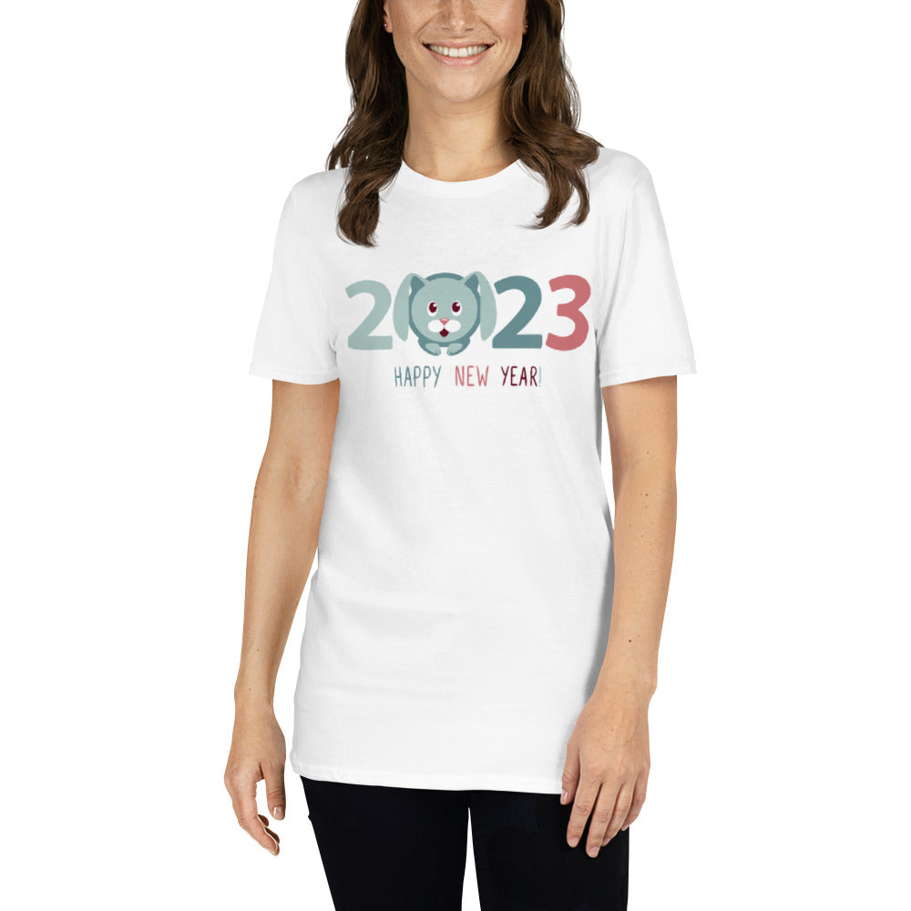 Happy New Year 2023: Short-Sleeve Unisex T-Shirt