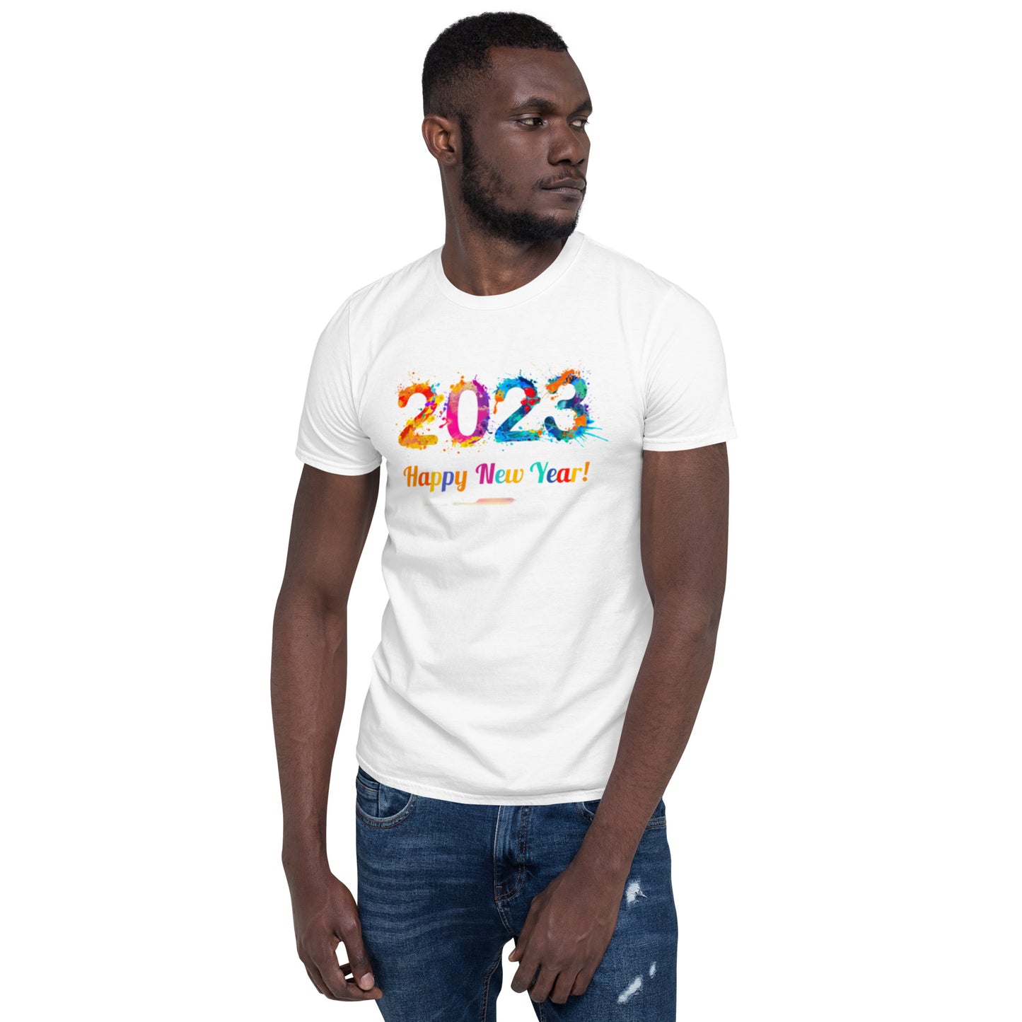 Happy New Year 2023: Short-Sleeve Unisex T-Shirt