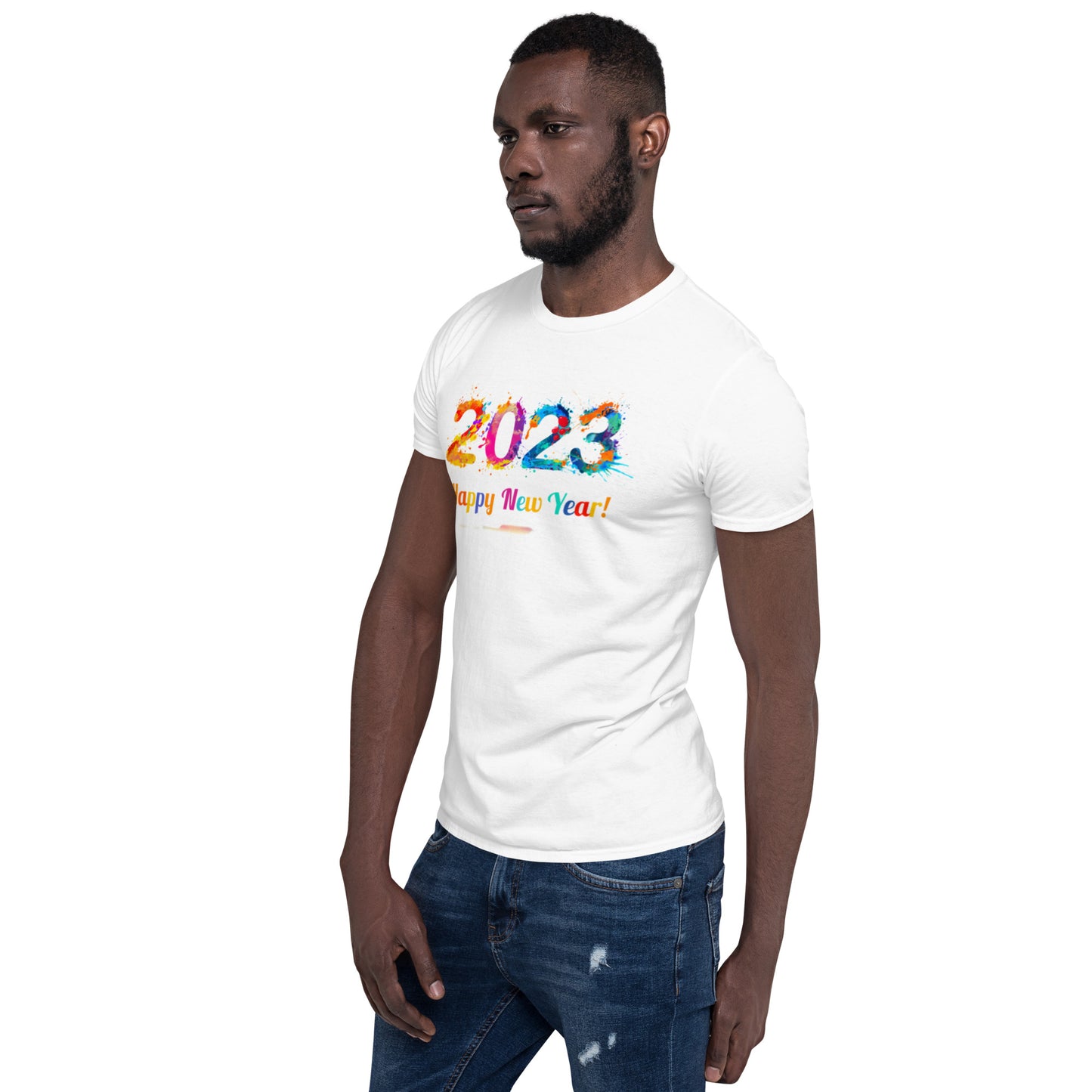 Happy New Year 2023: Short-Sleeve Unisex T-Shirt