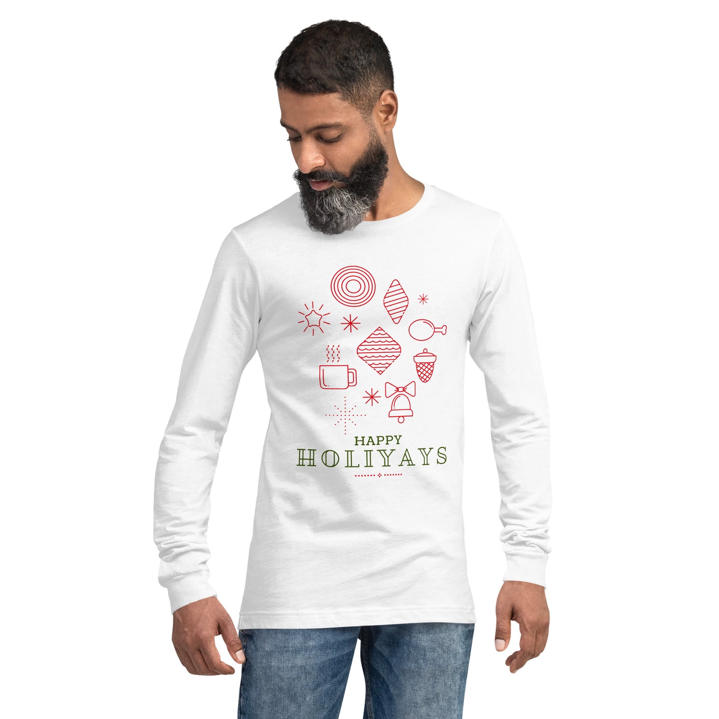 Happy Holidays - Unisex Long Sleeve Tee