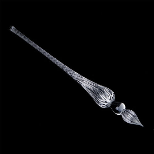 1 Pc Glass Drip Fountain Pen Vintage Glass Dip Dipping Pen Signature