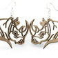 Rhino Profile Earrings # 1012