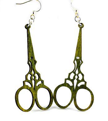 Seamstress Scissor Earrings # 1020
