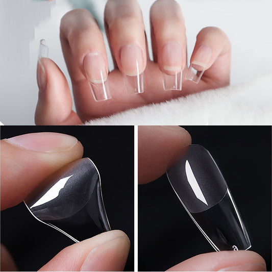 120Pcs Full Cover Press On Nail Tips Stiletto Almond Square Coffin