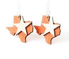 The Lone Star State Earrings # 1371