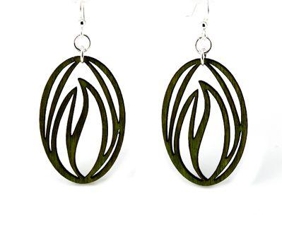 Grass Blade Earrings # 1429