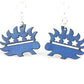 Libertarian Porcupine Earrings # 1461