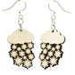 Snow Cloud Blossom Earrings # 150
