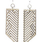 Rectangular Rhapsody Earrings #1597