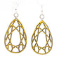 Pear Cut Diamond Earrings #1603