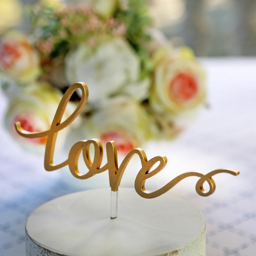 Love Cake Topper