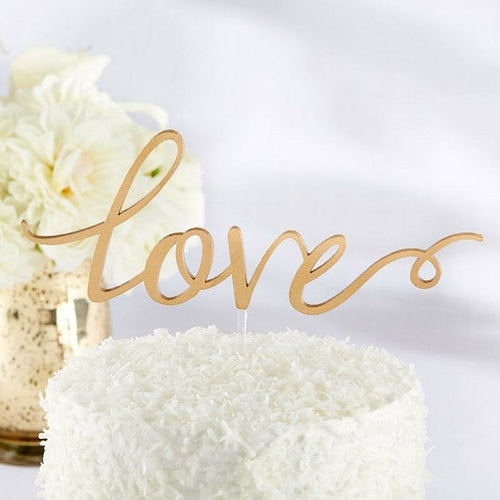 Love Cake Topper