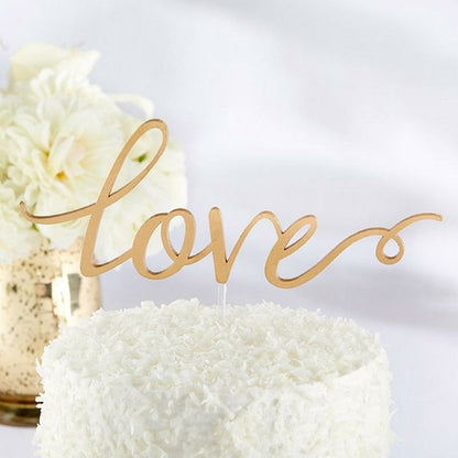 Love Cake Topper