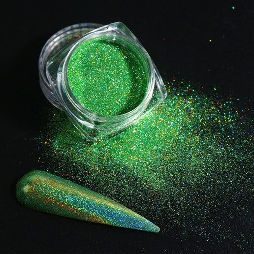 1Box Pearl Nail Powder Shimmer Rubbing Dust Mother Of Pearl Nail Art