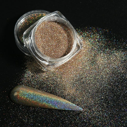 1Box Pearl Nail Powder Shimmer Rubbing Dust Mother Of Pearl Nail Art