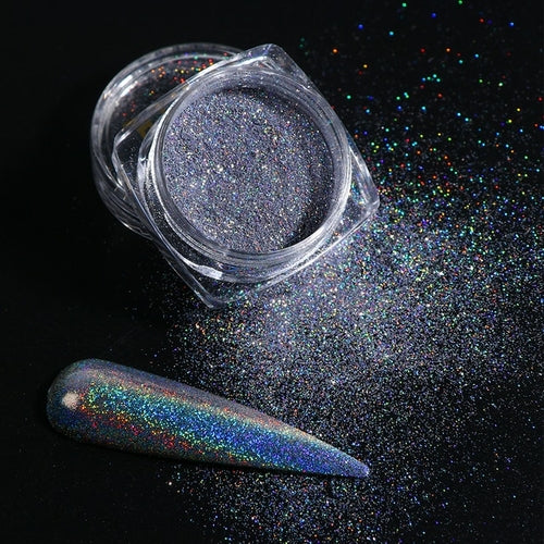 1Box Pearl Nail Powder Shimmer Rubbing Dust Mother Of Pearl Nail Art