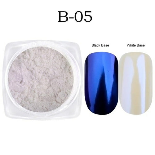 1Box Pearl Nail Powder Shimmer Rubbing Dust Mother Of Pearl Nail Art