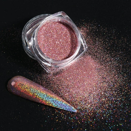 1Box Pearl Nail Powder Shimmer Rubbing Dust Mother Of Pearl Nail Art