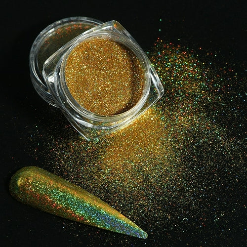1Box Pearl Nail Powder Shimmer Rubbing Dust Mother Of Pearl Nail Art