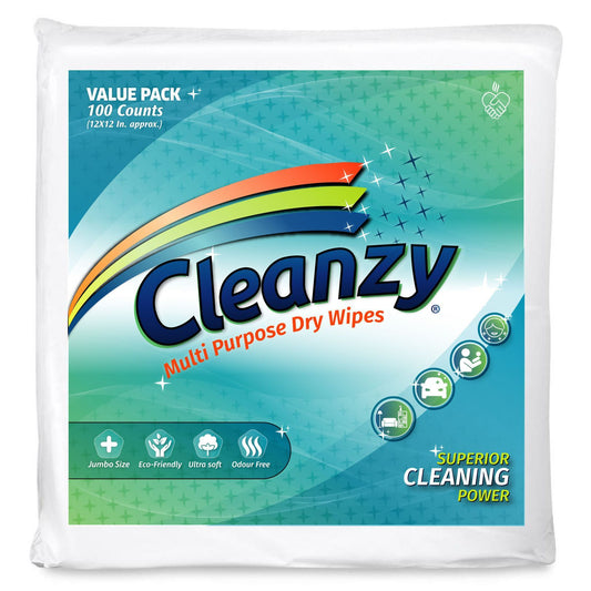 Cleanzy – Multi Purpose Dry Wipes