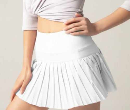2022 Tennis Skirts Women Golf Pleated Pantskirt Sports Fitness Shorts