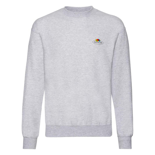 Fruit of the Loom Vintage Set-In Sweat Small Logo Print