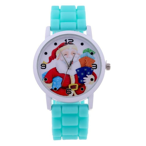 Christmas children's gift table Creative new cute Santa gift watch