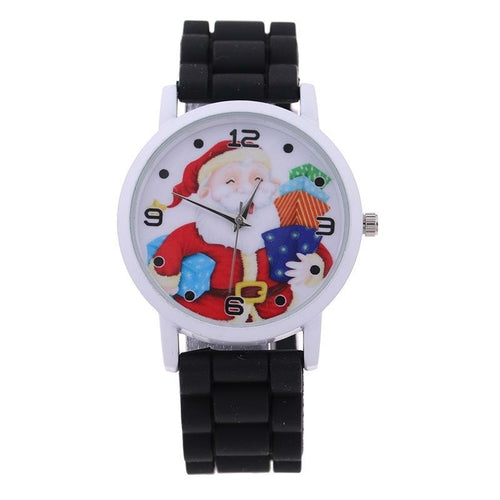 Christmas children's gift table Creative new cute Santa gift watch