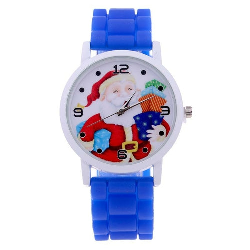 Christmas children's gift table Creative new cute Santa gift watch