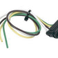 Daschound Silhouette LED Hitch Cover - Brake Light