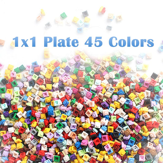 500 Pcs/lot Educational Toy Plastic Small Building Blocks Spare Part