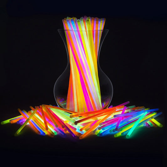 50pcs Colorful Luminous Glow Sticks Glowsticks Diy Bracelet Necklace