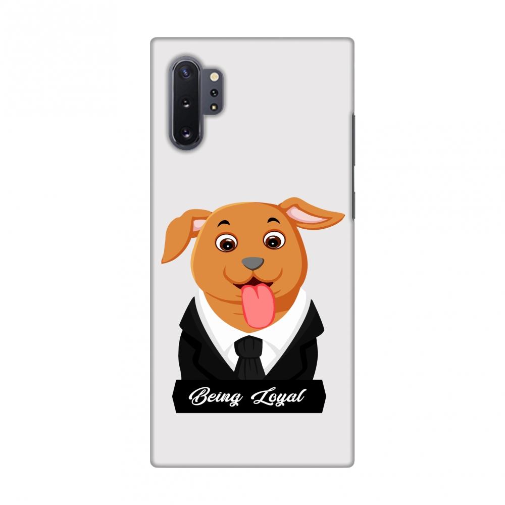 Dog - Being Loyal Slim Hard Shell Case For Samsung Galaxy Note10+