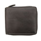 Ridgeback Mens Leather Zip Around Wallet - 6427