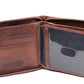 Ridgeback Mens Leather Zip Around Wallet - 6427