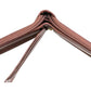Ridgeback Mens Leather Zip Around Wallet - 6427