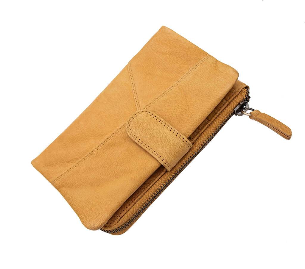 Crumble Large Leather Purse - 6504