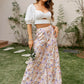 Floral High Waist Culottes