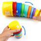8pcs Montessori Toy Teething Development Infant Early Educational +