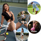 Aiithuug Side Pocket Zipper Tennis Skirt Athletic Pleated Mini Skirt