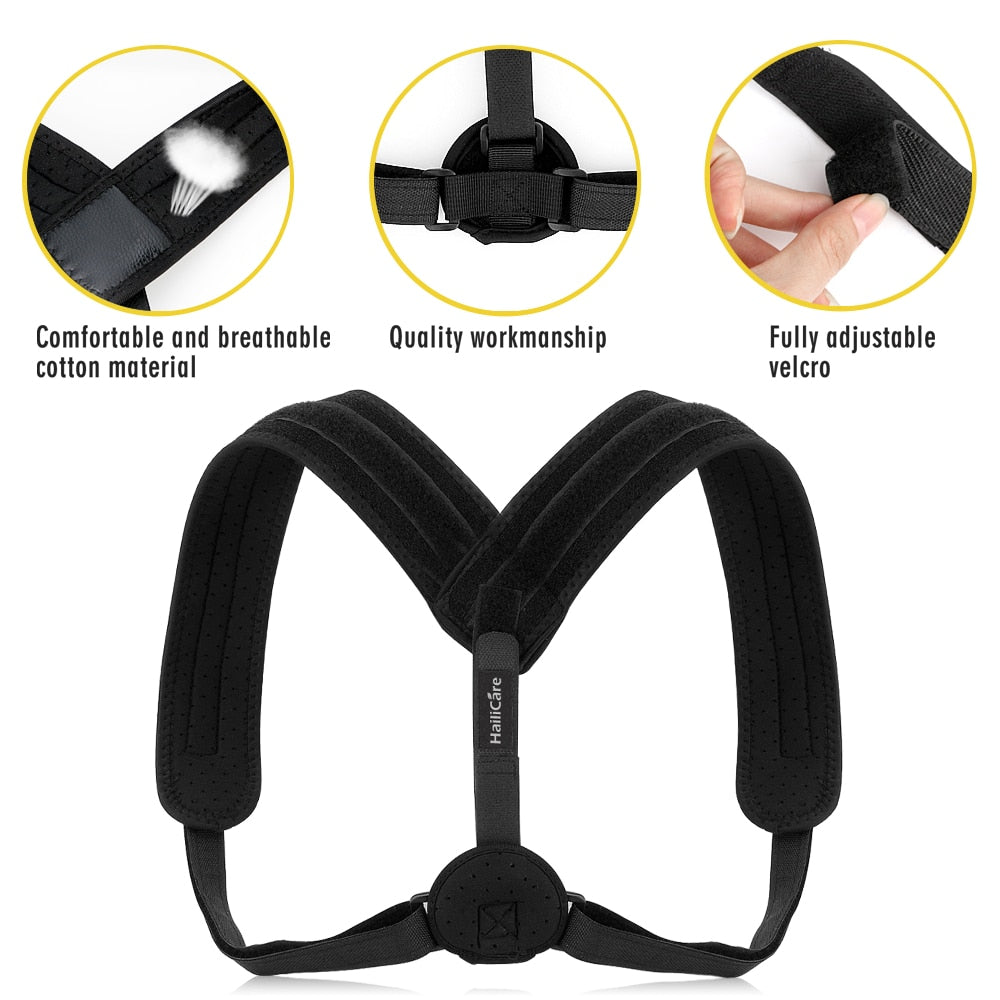 Back Care Posture Corrector Adjustable Clavicle