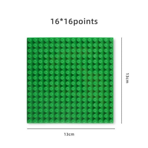 Building Blocks Base Plates Road Plate Straight Crossroad Curve Block