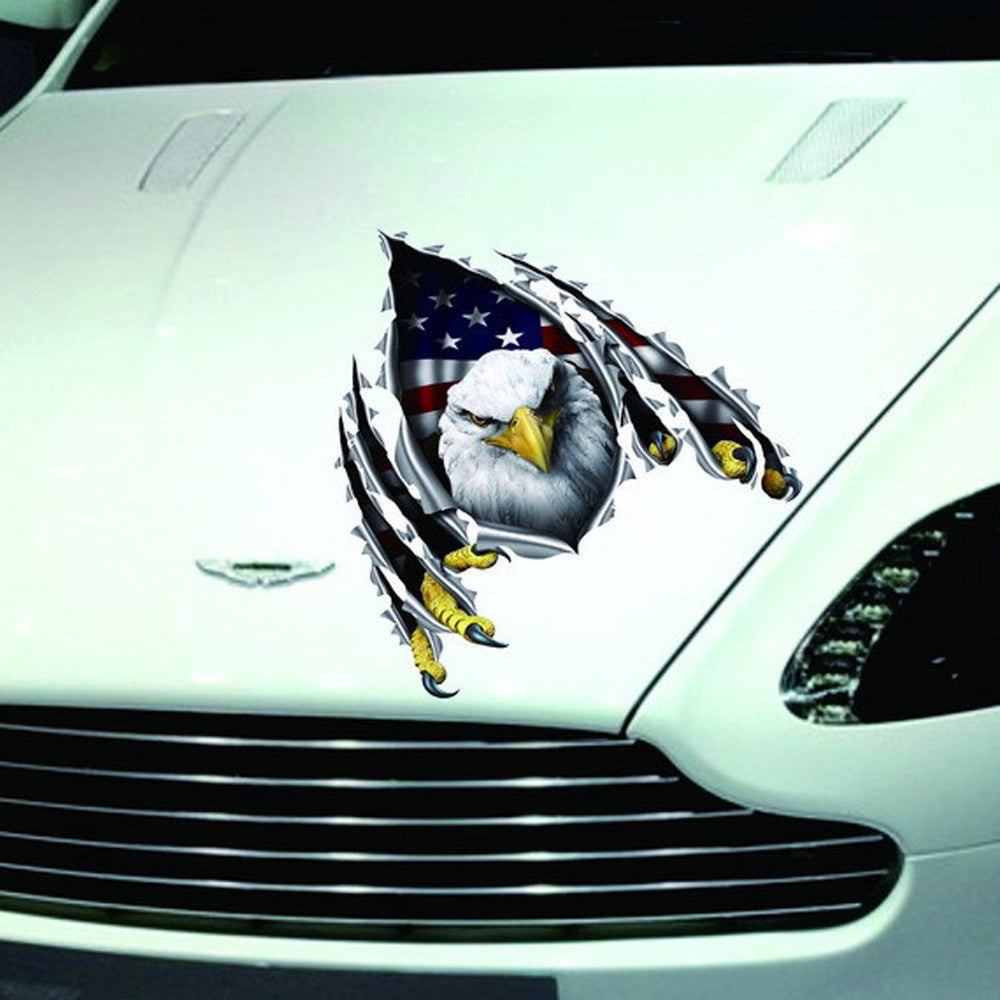 Car Decal Flying Hawk Auto Truck Hood Side Eagle