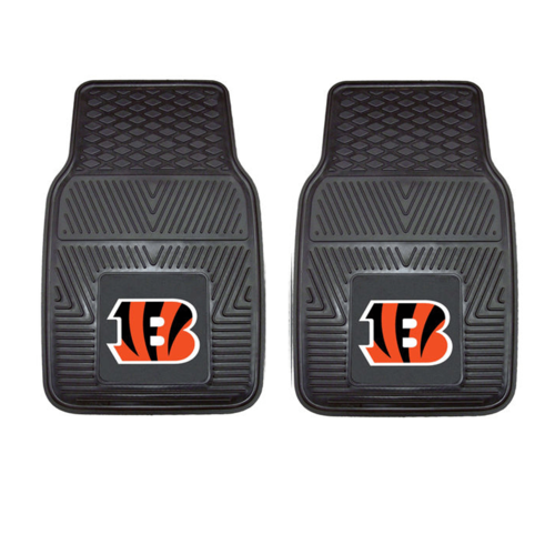 NFL 2-PC VINYL CAR MAT SET