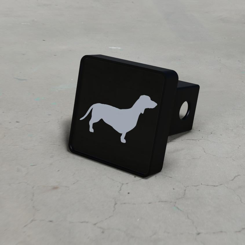 Daschound Silhouette LED Hitch Cover - Brake Light