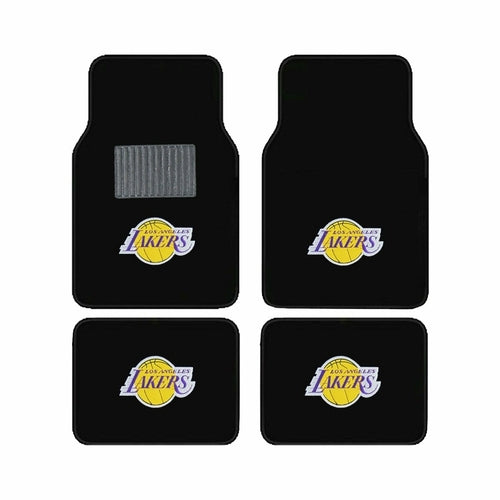 NBA 4-PC EMBROIDERED LOGO CAR FLOOR MAT SET